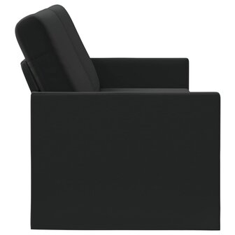 3-Zitsbank Zwart 190 x 81 x 82 cm fluweel 4