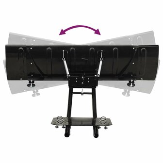Sneeuwploeg voor ATV 150x38 cm zwart 8