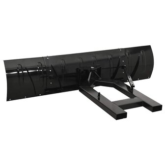Sneeuwploeg voor heftruck 200x48 cm zwart 4