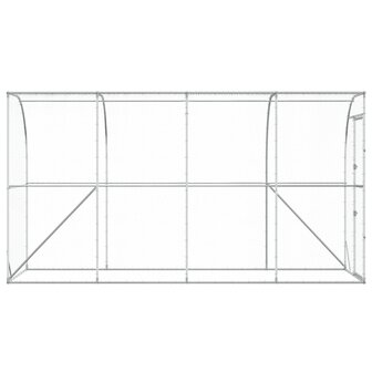 Kippenhok Tegen de Muur zilver 600 x 150 x 215 cm 5
