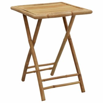 Vouwbare tuin eetset 3 st Naturel Bamboe 4
