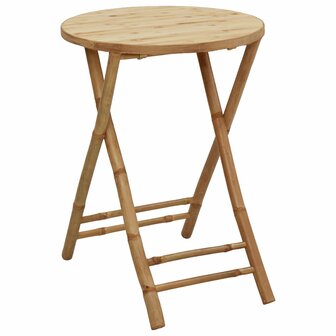 Vouwbare tuin eetset 3 st Naturel Bamboe 4
