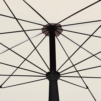 Parasol met paal 200x130 cm zandkleurig 3
