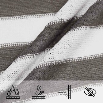 Schaduwdoek Driehoekig 2,5 x 2,5 x 3,5 m HDPE 4