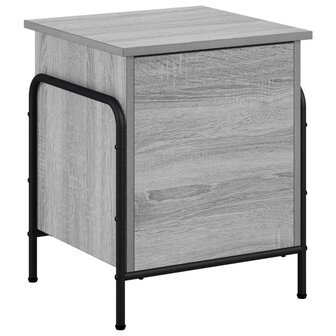 Opbergbox Grijs Sonoma 80 x 40 x 49,5 cm Bewerkt hout 5