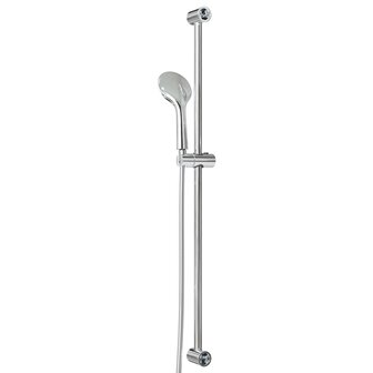 Douchesysteem set Chroom 100 cm Roestvrij staal 6