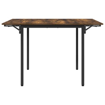 Uitschuifbare eettafel 120 x 81,5 x 75 cm Bewerkt hout 5