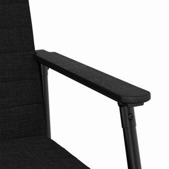 Fauteuil Zwart 59 x 75 x 78 cm Stof 8