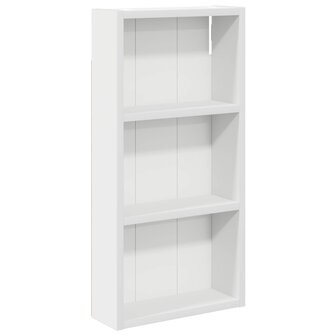 Badkamerwandkast Wit 30 x 10 x 60,5 cm Geconstrueerd hout 2