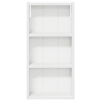 Badkamerwandkast Wit 30 x 10 x 60,5 cm Geconstrueerd hout 6