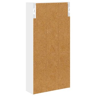 Badkamerwandkast Wit 30 x 10 x 60,5 cm Geconstrueerd hout 8