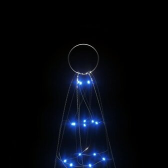 LED-kerstboom 200 LED&amp;apos;s 180 cm blauw 9