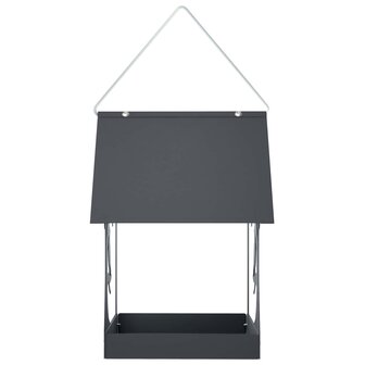 Hangend vogelvoederhuisje Staal Antraciet 4