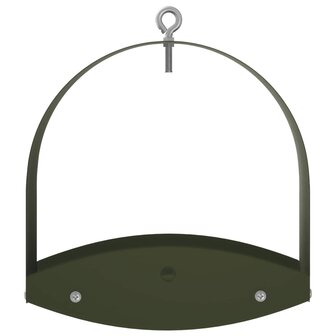 Hangend vogelvoederhuisje Staal Olijfgroen 3