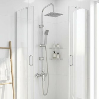 Douchesysteem Chroom Roestvrij staal 21 x 48 x 112 cm 1