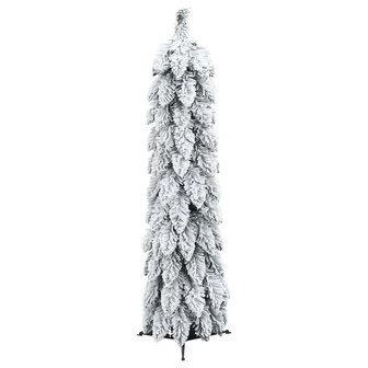 Kunstkerstboom met verlichting en sneeuw 45 LED&amp;apos;s 90 cm 3