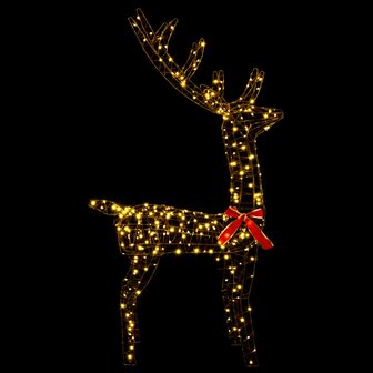 3D Kerst Rendier LOVIISA 300 LED&amp;apos;s Warmwit 70 x 26 x 128 cm 4