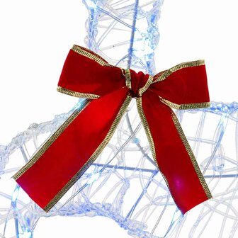 Kerst Rendier 2 st 40 LED&amp;apos;s Blauw 43 x 19 x 65 cm 7