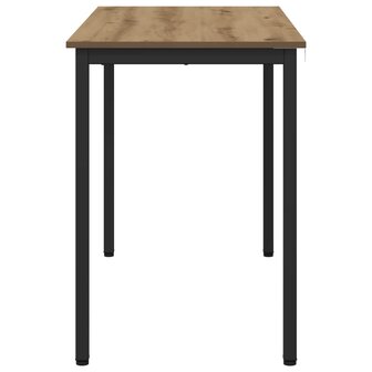 Eettafels 110 x 55 x 75 cm Bewerkt hout Artisanaal eiken 6
