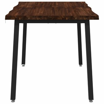 Live Edge Eettafel 90 x 55 x 75 cm Massief Acaciahout 5