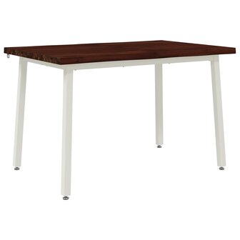 Live Edge Eettafel 90 x 55 x 75 cm Massief Acaciahout 2