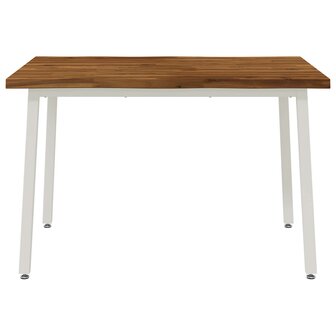 Live Edge Eettafel 90 x 55 x 75 cm Massief Acaciahout 4