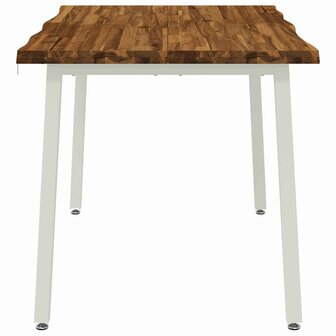 Live Edge Eettafel 90 x 55 x 75 cm Massief Acaciahout 5