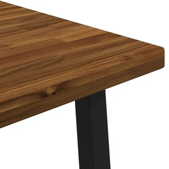 Vierkante Eettafel 60 x 55 x 75 cm Massief Acaciahout 5