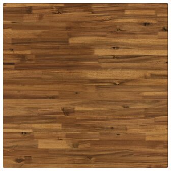 Vierkante Eettafel 60 x 55 x 75 cm Massief Acaciahout 4