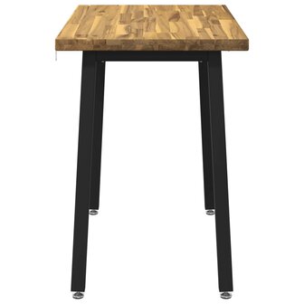 Vierkante Eettafel 90 x 55 x 75 cm Massief Acaciahout 5