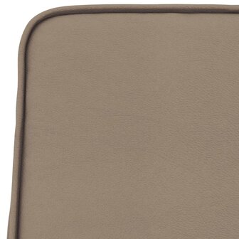 Loungestoel 54x75x76 cm kunstleer cappuccinokleurig 6