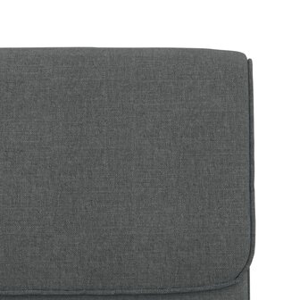 Loungestoel 55x64x80 cm stof donkergrijs 6
