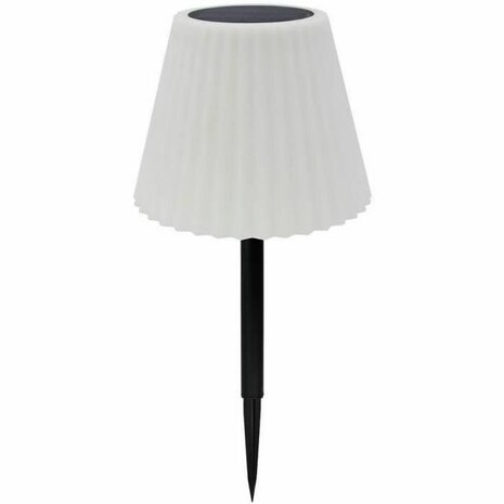 Bureaulamp Lumisky Lady Spike Bouffant Wit Metaal 5