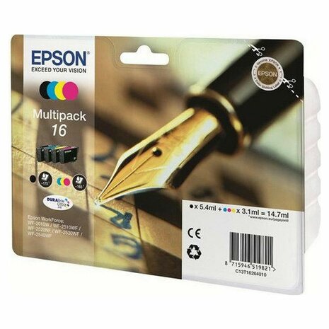 Originele inktcartridge Epson Multipack 16 Zwart 2