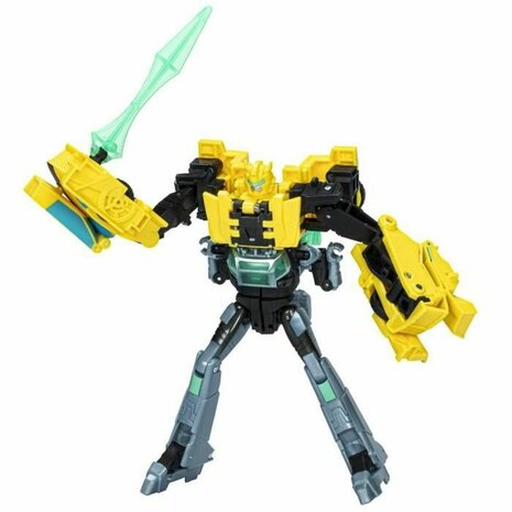 Actiefiguur Hasbro Cyber-Combiner Bumblebee et Mo Malto 5