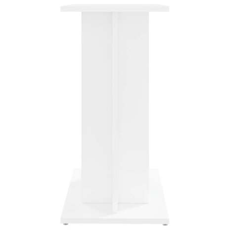 Aquariumstandaard 60x30x60 cm bewerkt hout wit 5