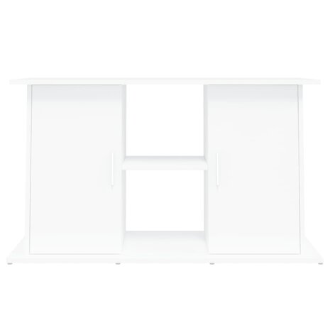 Aquariumstandaard 101x41x58 cm bewerkt hout wit 5