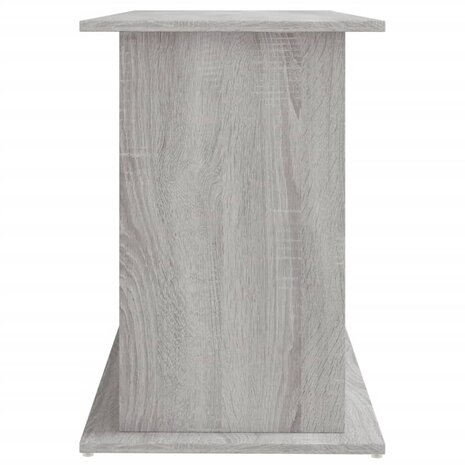 Aquariumstandaard 121x41x58 cm bewerkt hout grijs sonoma eiken 7
