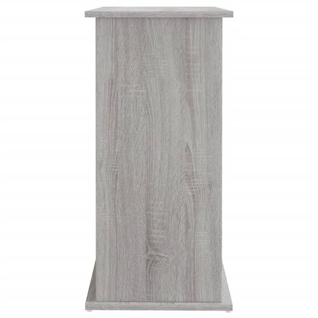 Aquariumstandaard 81x36x73 cm bewerkt hout grijs sonoma eiken 7