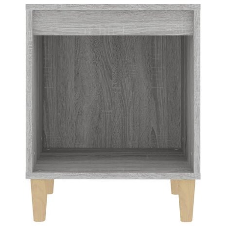 Nachtkastje 40x35x50 cm grijs sonoma eikenkleurig 5