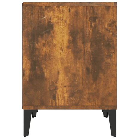 Nachtkastje 40x35x50 cm gerookt eikenkleurig 6