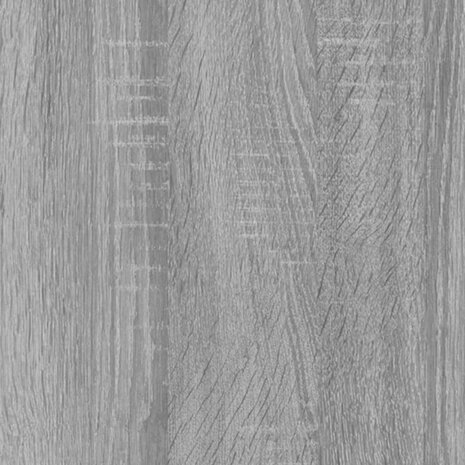 Bijzettafel 59x36x38 cm bewerkt hout grijs sonoma eikenkleurig 6