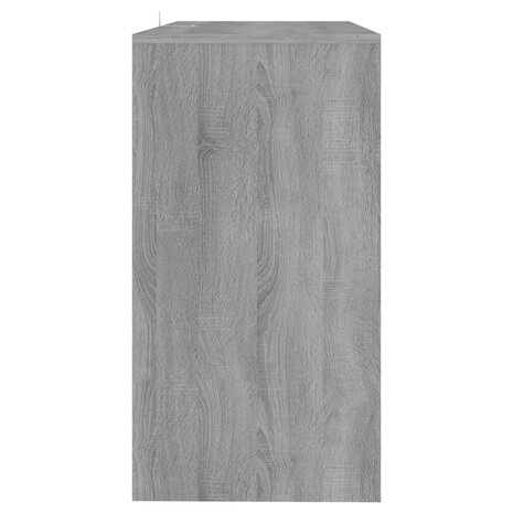 Wandtafel 89x41x76,5 cm bewerkt hout grijs sonoma eikenkleurig 6