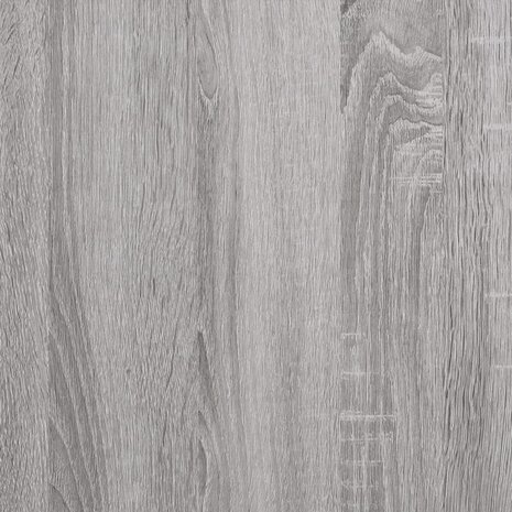 Wandtafel 75x29x75 cm bewerkt hout grijs sonoma eikenkleurig 8