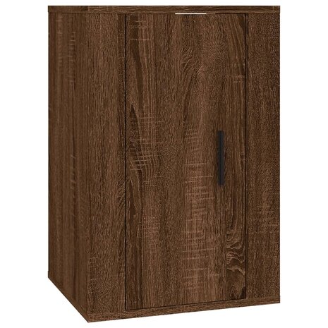 Tv-wandmeubel 40x34,5x60 cm bruin eikenkleur 2