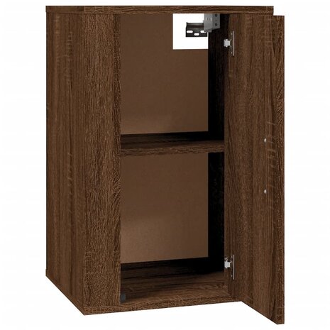 Tv-wandmeubel 40x34,5x60 cm bruin eikenkleur 7