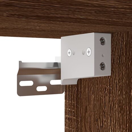 Tv-wandmeubel 40x34,5x60 cm bruin eikenkleur 9