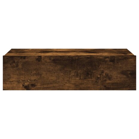 Tv-meubel met LED-verlichting 60x35x15,5 cm gerookt eikenkleur 8