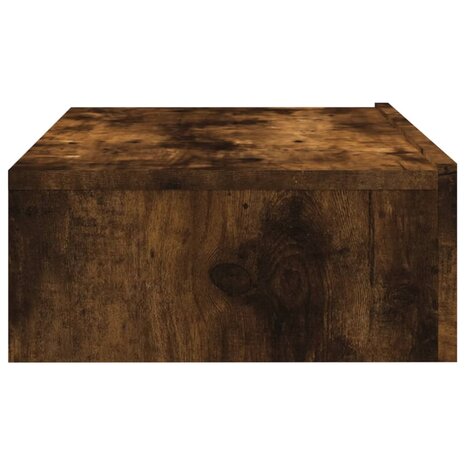 Tv-meubel met LED-verlichting 60x35x15,5 cm gerookt eikenkleur 9