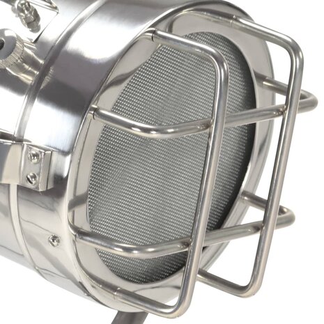 Vloerlamp driepoot 97 cm massief mangohout zwart 8